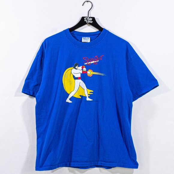 Space Ghost Coast To Coast T-Shirt Cartoon Network XL Y2K Anime Retro - Picture 1 of 7